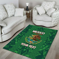 Custom Mexico Football Area Rug 2025 El Tri Champions Green Color - Wonder Print Shop