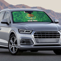 Custom Mexico Football Auto Sun Shade 2025 El Tri Champions Green Color - Wonder Print Shop