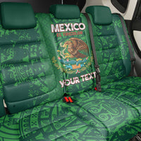 Custom Mexico Football Back Car Seat Cover 2025 El Tri Champions Green Color - Wonder Print Shop