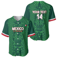 Custom Mexico Football Baseball Jersey 2025 El Tri Champions Green Color - Wonder Print Shop
