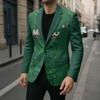 Custom Mexico Football Blazer 2025 El Tri Champions Green Color - Wonder Print Shop