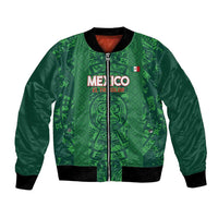 Custom Mexico Football Bomber Jacket 2025 El Tri Champions Green Color - Wonder Print Shop