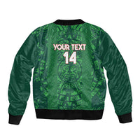 Custom Mexico Football Bomber Jacket 2025 El Tri Champions Green Color - Wonder Print Shop