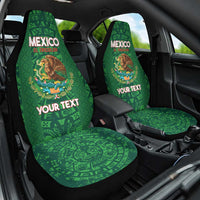 Custom Mexico Football Car Seat Cover 2025 El Tri Champions Green Color - Wonder Print Shop