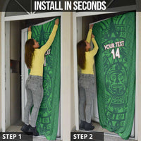 Custom Mexico Football Door Cover 2025 El Tri Champions Green Color - Wonder Print Shop