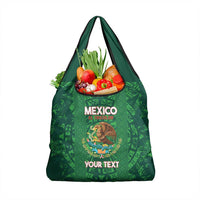 Custom Mexico Football Grocery Bag 2025 El Tri Champions Green Color - Wonder Print Shop