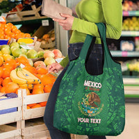 Custom Mexico Football Grocery Bag 2025 El Tri Champions Green Color - Wonder Print Shop