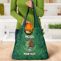 Custom Mexico Football Grocery Bag 2025 El Tri Champions Green Color - Wonder Print Shop