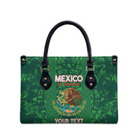 Custom Mexico Football Leather Bag 2025 El Tri Champions Green Color - Wonder Print Shop