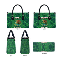 Custom Mexico Football Leather Bag 2025 El Tri Champions Green Color - Wonder Print Shop