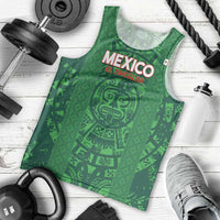 Custom Mexico Football Men Tank Top 2025 El Tri Champions Green Color - Wonder Print Shop
