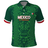 Custom Mexico Football Polo Shirt 2025 El Tri Champions Green Color - Wonder Print Shop