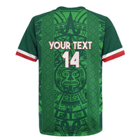 Custom Mexico Football Rugby Jersey 2025 El Tri Champions Green Color - Wonder Print Shop