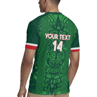 Custom Mexico Football Rugby Jersey 2025 El Tri Champions Green Color - Wonder Print Shop