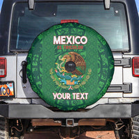 Custom Mexico Football Spare Tire Cover 2025 El Tri Champions Green Color - Wonder Print Shop