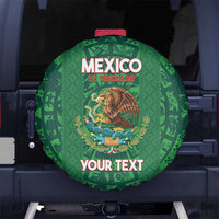 Custom Mexico Football Spare Tire Cover 2025 El Tri Champions Green Color - Wonder Print Shop