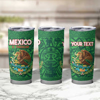 Custom Mexico Football Tumbler Cup 2025 El Tri Champions Green Color - Wonder Print Shop