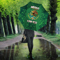 Custom Mexico Football Umbrella 2025 El Tri Champions Green Color - Wonder Print Shop