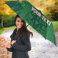 Custom Mexico Football Umbrella 2025 El Tri Champions Green Color - Wonder Print Shop