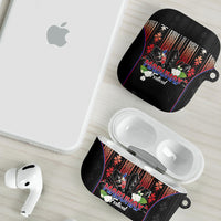 Mabuhay Philippines Festival AirPods Case Filipino Map Sampaguita Igorot Pattern
