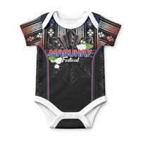 Mabuhay Philippines Festival Baby Onesie Filipino Map Sampaguita Igorot Pattern