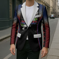 Mabuhay Philippines Festival Blazer Filipino Map Sampaguita Igorot Pattern
