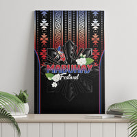 Mabuhay Philippines Festival Canvas Wall Art Filipino Map Sampaguita Igorot Pattern