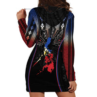 Mabuhay Philippines Festival Hoodie Dress Filipino Map Sampaguita Igorot Pattern