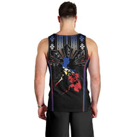 Mabuhay Philippines Festival Men Tank Top Filipino Map Sampaguita Igorot Pattern