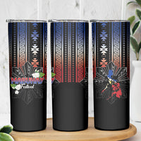 Mabuhay Philippines Festival Skinny Tumbler Filipino Map Sampaguita Igorot Pattern