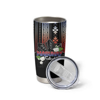 Mabuhay Philippines Festival Tumbler Cup Filipino Map Sampaguita Igorot Pattern