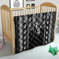 Mabuhay Philippines Festival Quilt Filipino Map Black White Igorot Pattern