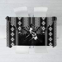 Mabuhay Philippines Festival Tablecloth Filipino Map Black White Igorot Pattern