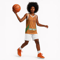 Ivory Coast Football Custom Basketball Jersey Les Elephants Dames Skin Style