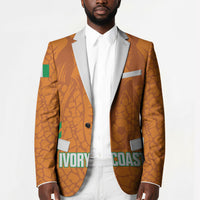 Ivory Coast Football Custom Blazer Les Elephants Dames Skin Style