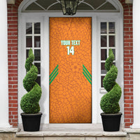 Ivory Coast Football Custom Door Cover Les Elephants Dames Skin Style