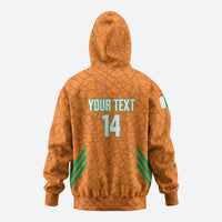 Ivory Coast Football Custom Hoodie Les Elephants Dames Skin Style