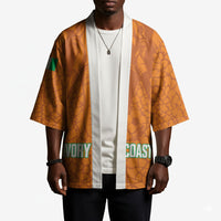 Ivory Coast Football Custom Kimono Les Elephants Dames Skin Style