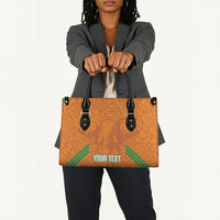 Ivory Coast Football Custom Leather Bag Les Elephants Dames Skin Style