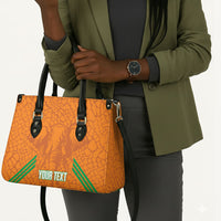Ivory Coast Football Custom Leather Bag Les Elephants Dames Skin Style