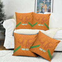 Ivory Coast Football Custom Pillow Cover Les Elephants Dames Skin Style