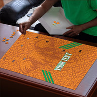 Ivory Coast Football Custom Puzzle Les Elephants Dames Skin Style