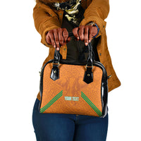 Ivory Coast Football Custom Shoulder Handbag Les Elephants Dames Skin Style