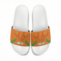 Ivory Coast Football Custom Slide Sandals Les Elephants Dames Skin Style