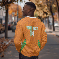 Ivory Coast Football Custom Sweatshirt Les Elephants Dames Skin Style