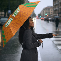 Ivory Coast Football Custom Umbrella Les Elephants Dames Skin Style