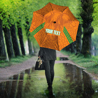Ivory Coast Football Custom Umbrella Les Elephants Dames Skin Style