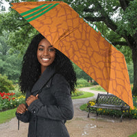 Ivory Coast Football Custom Umbrella Les Elephants Dames Skin Style