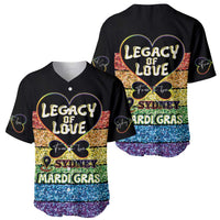 Free To Be Sydney Mardi Gras Baseball Jersey Legacy Of Love