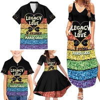 Free To Be Sydney Mardi Gras Family Matching Summer Maxi Dress and Hawaiian Shirt Legacy Of Love
